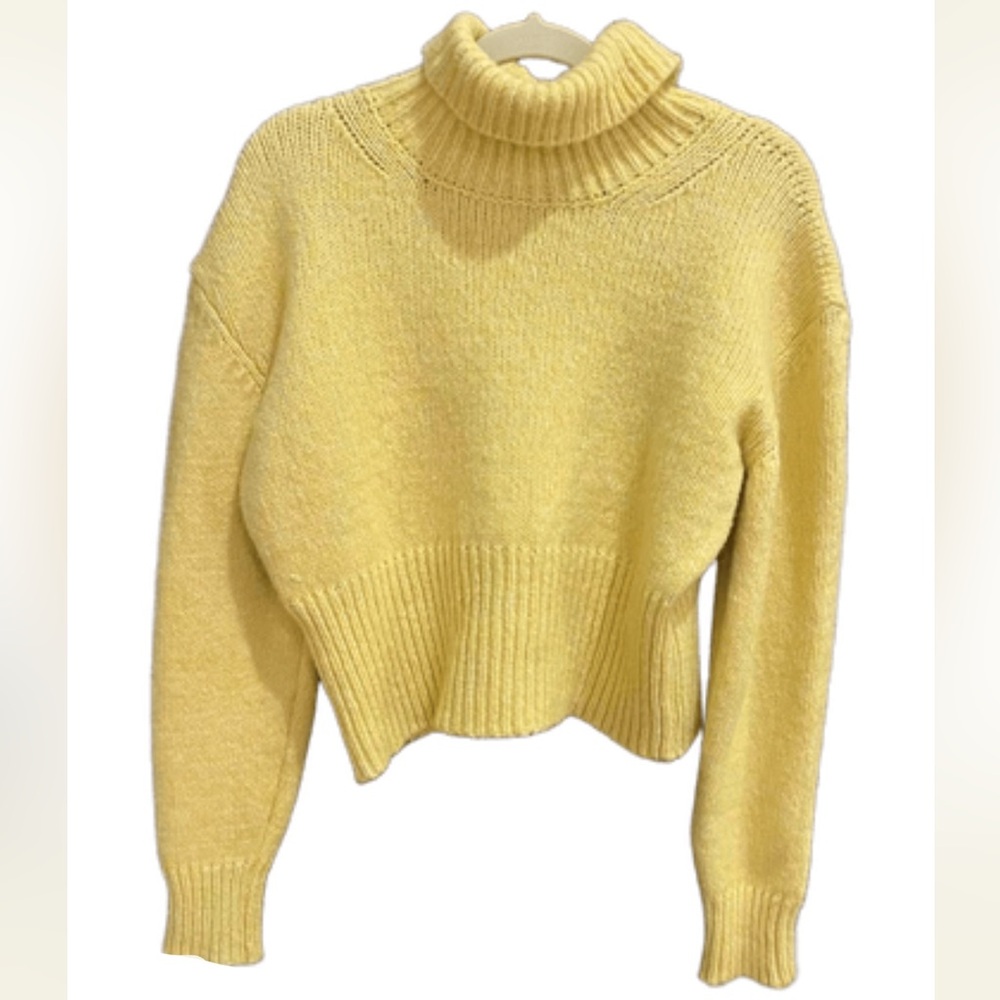 Paloma Wool Yellow Turtleneck Sweater